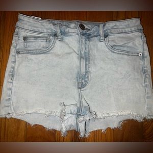 AE Distressed Mini Shorts size 8